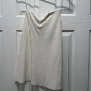 ZARA STRAPLESS KNIT TOP SIZE S